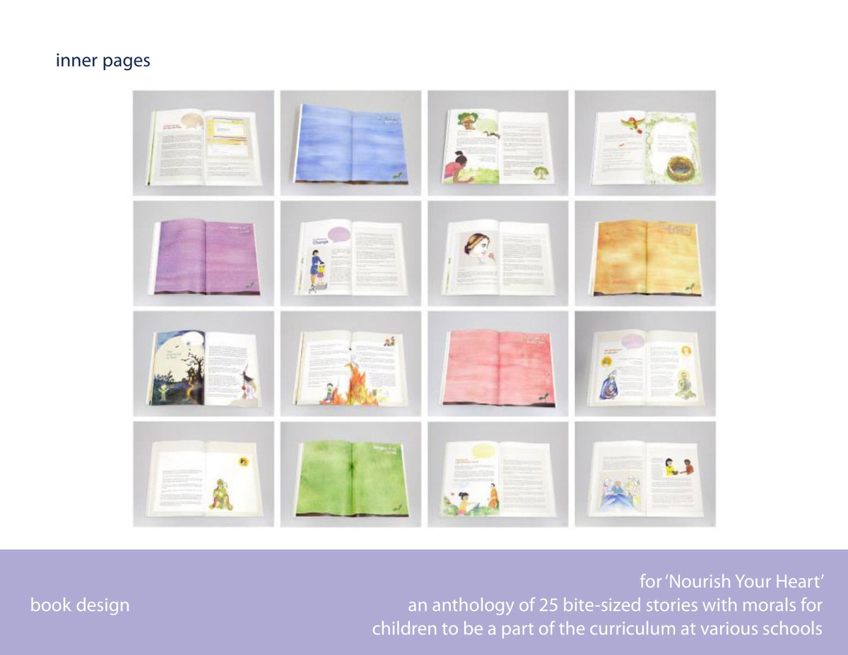 Nourish Your Heart — children's book interior pages